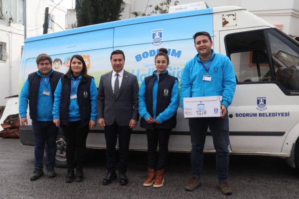 Bodrum Belediyesi 65 Bin Litre Sütü 1256 Çocukla Buluşturdu