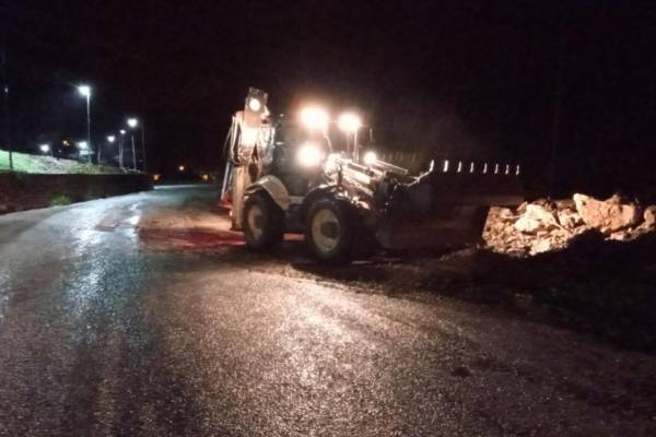 Muğla Büyükşehir Belediyesinden Yağmur Mesaisi