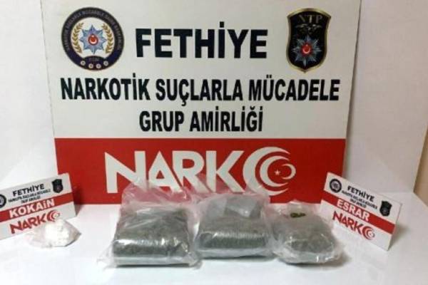 Fethiye Narkotik’ten Uyuşturucu Operasyonu