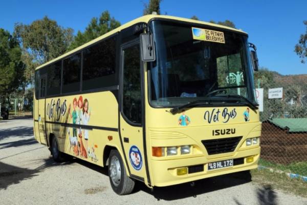 Fethiye Belediyesi’nin Vetbüs Kliniği Faaliyete Geçti