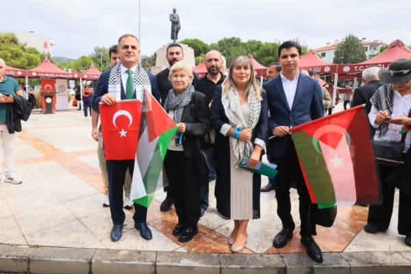 Muğla Valisi İdris Akbıyık Küresel Sumud Filosu’na Destek Programına Katıldı